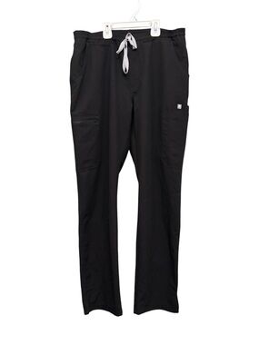 Figs women’s cargo scrub bottoms medium reg black